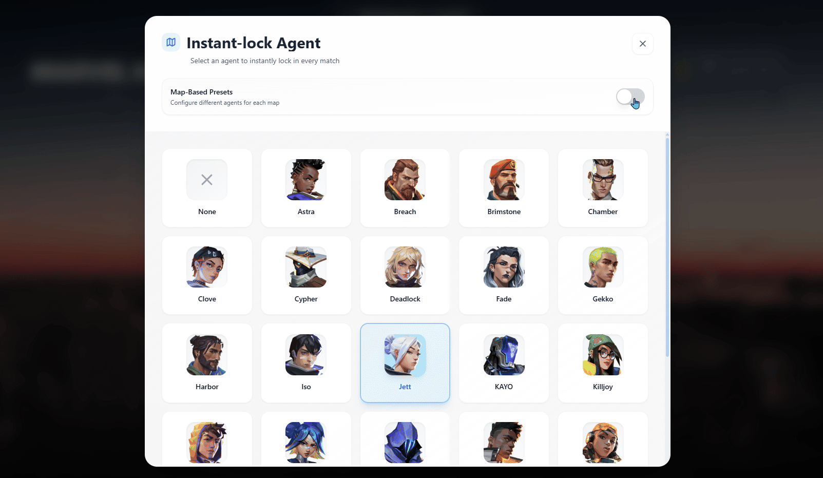 Instant-lock Agent screenshot