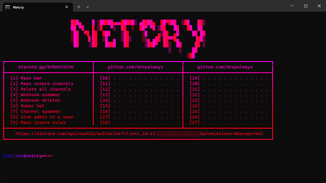 GitHub Netcry nuker is the fastest free public nuker thats out there